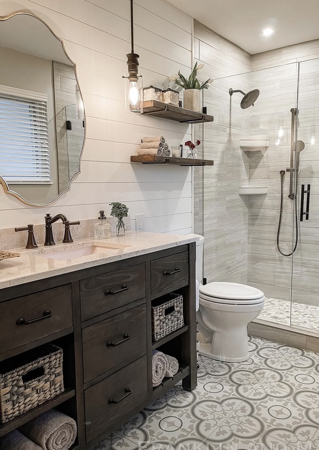 farmhouse bathroom 5