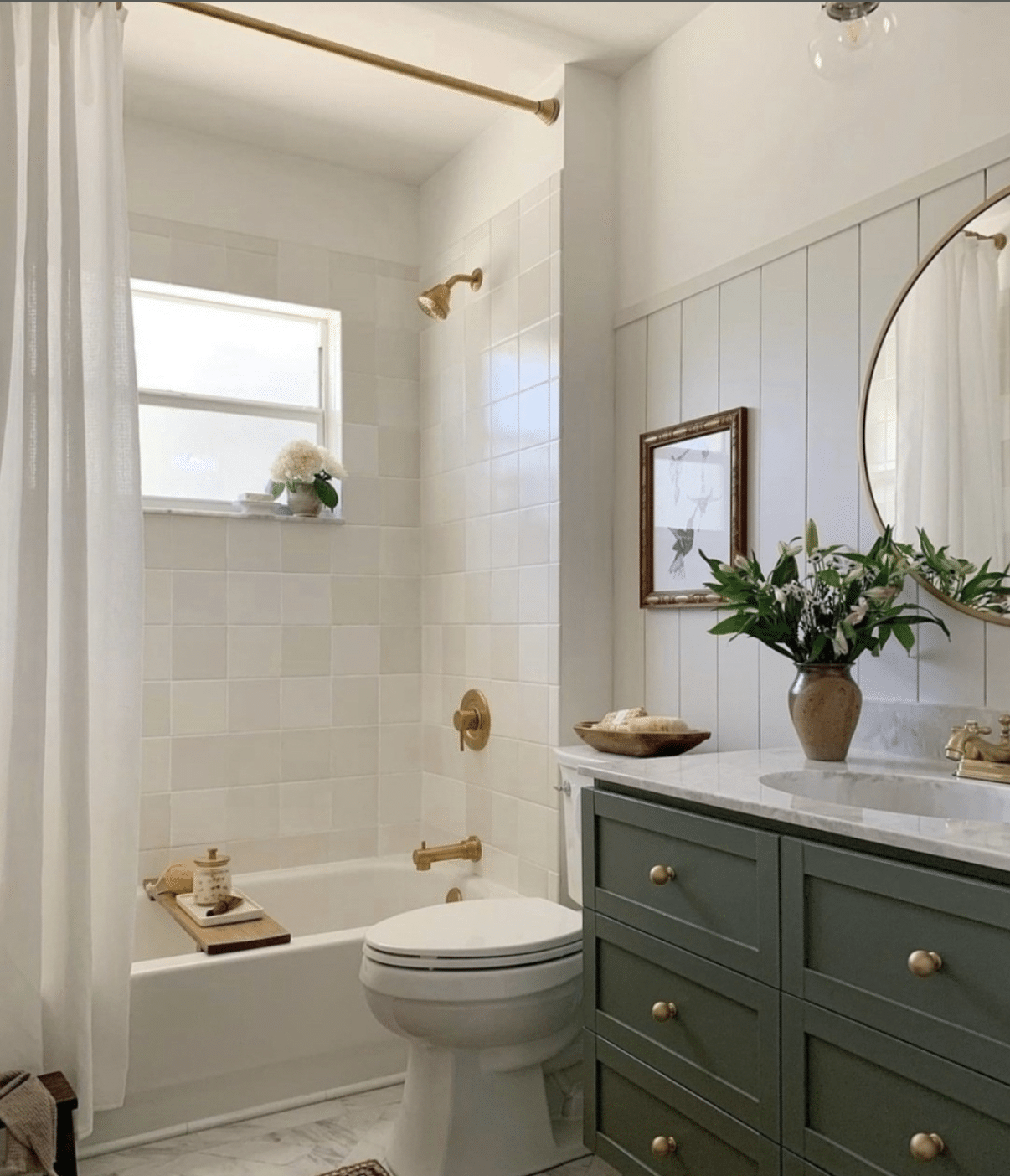 farmhouse bathroom