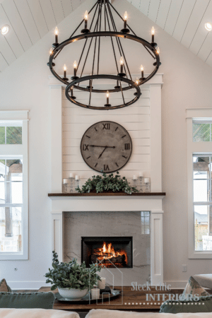 40 + Shiplap Fireplace Ideas to Add Farmhouse Charm - Sleek-chic Interiors