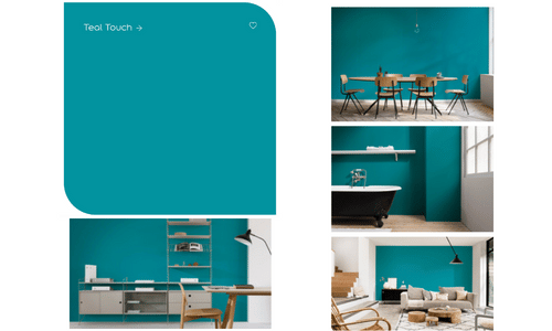 Dulux teal touch 1 1