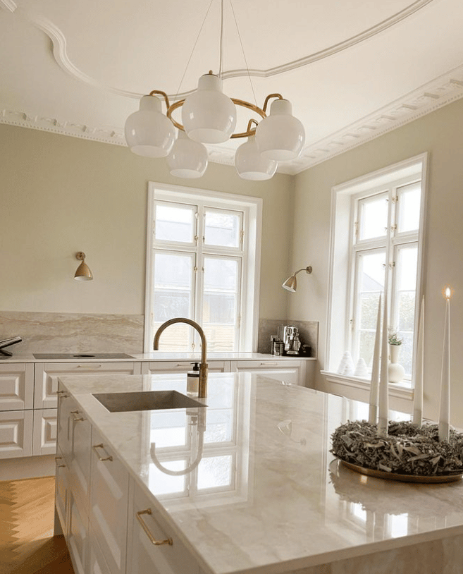 Lighting above kitchen sink ideas