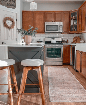 Shiplap Kitchen Island Ideas A Trendy Yet Timeless Feature Sleek   Shiplap Kitchen Island Ideas 12 300x365 