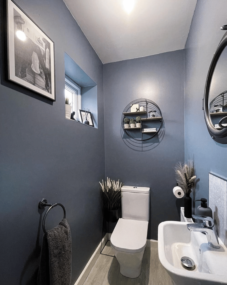11 Grey Downstairs Toilet Ideas that Will Make Your Guests Jealous ...