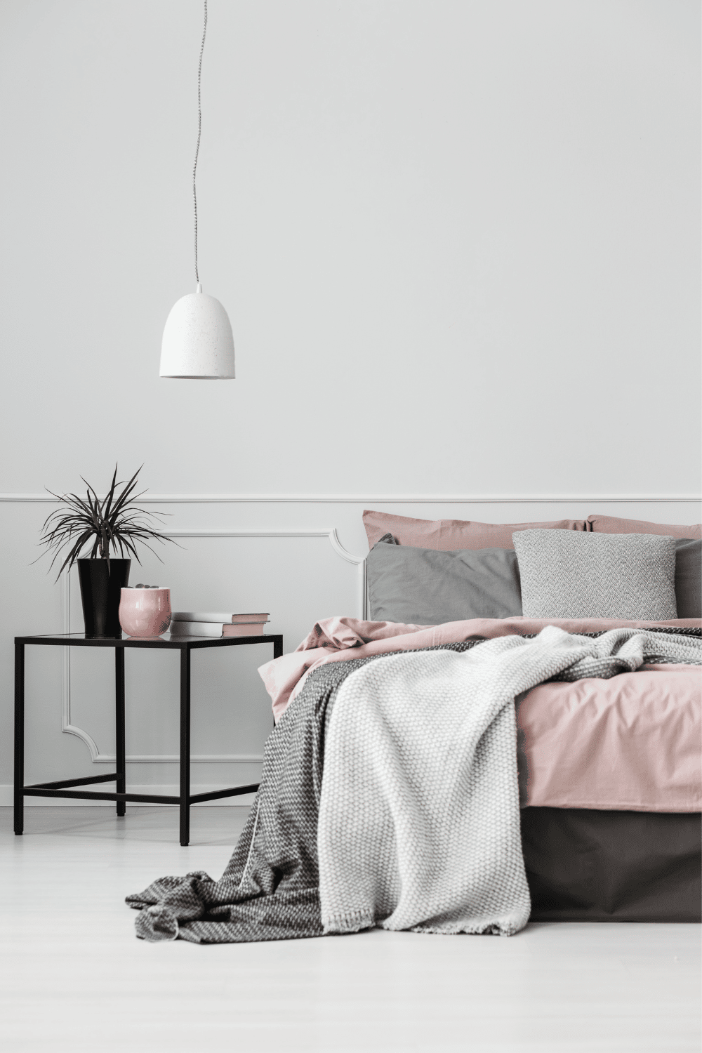 19 Pink and Grey Bedroom Ideas For Adults - Sleek-chic Interiors