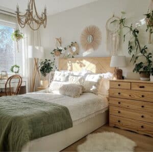 17 White Bedroom Ideas With Plants For A Sleep Sanctuary - Sleek-chic ...