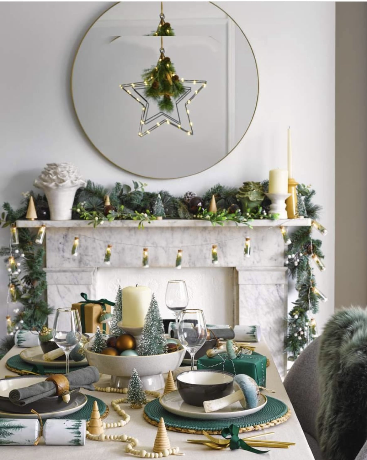 Christmas table decoration ideas