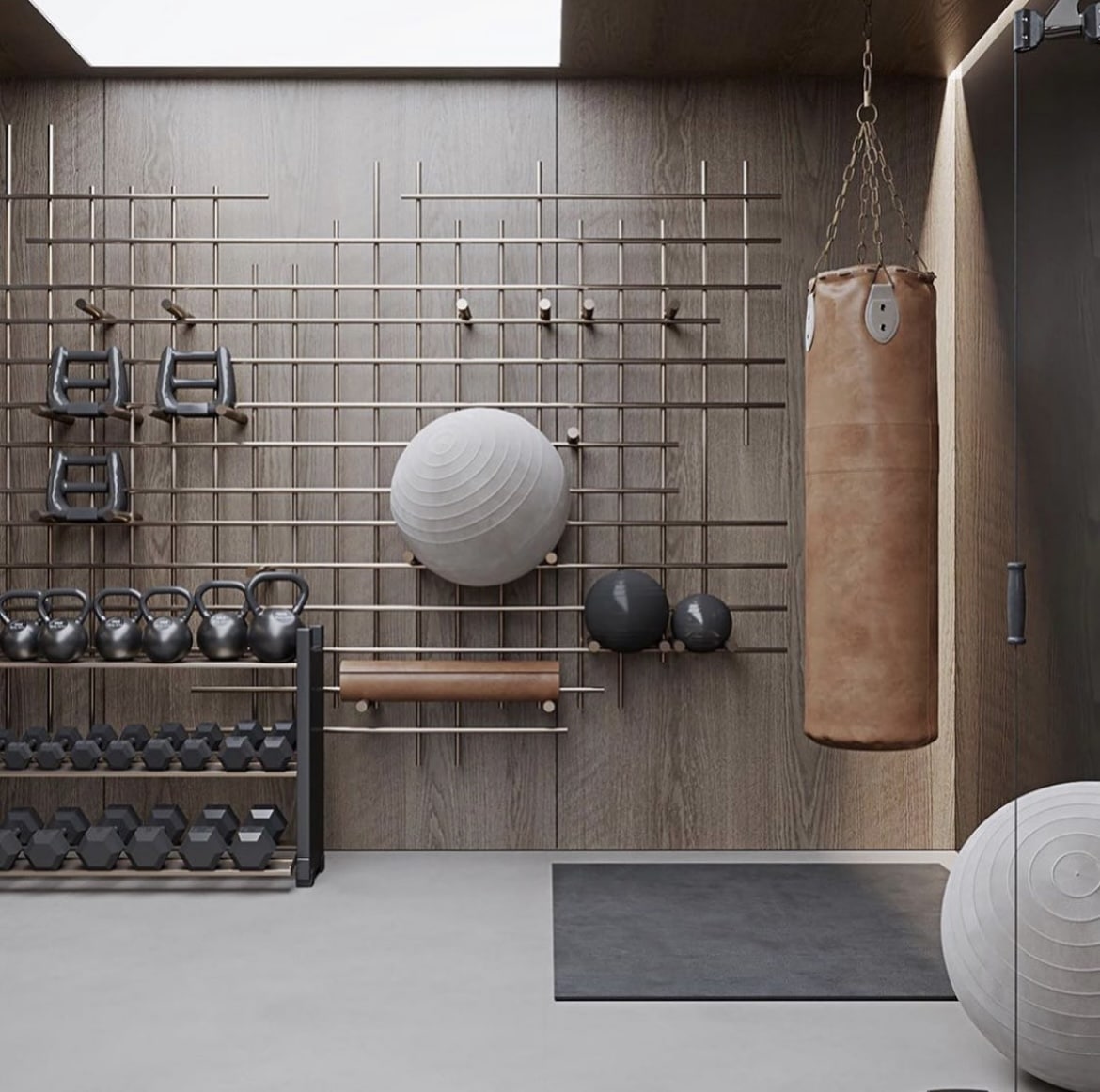 small home gym design 14