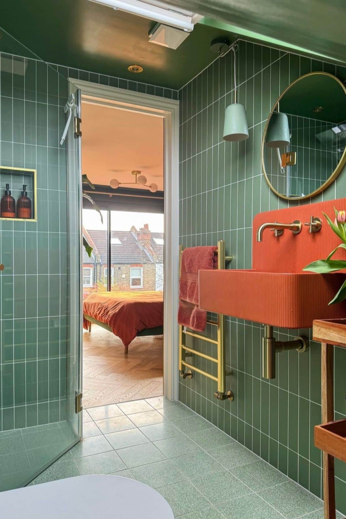 color drenching bathroom 2 1