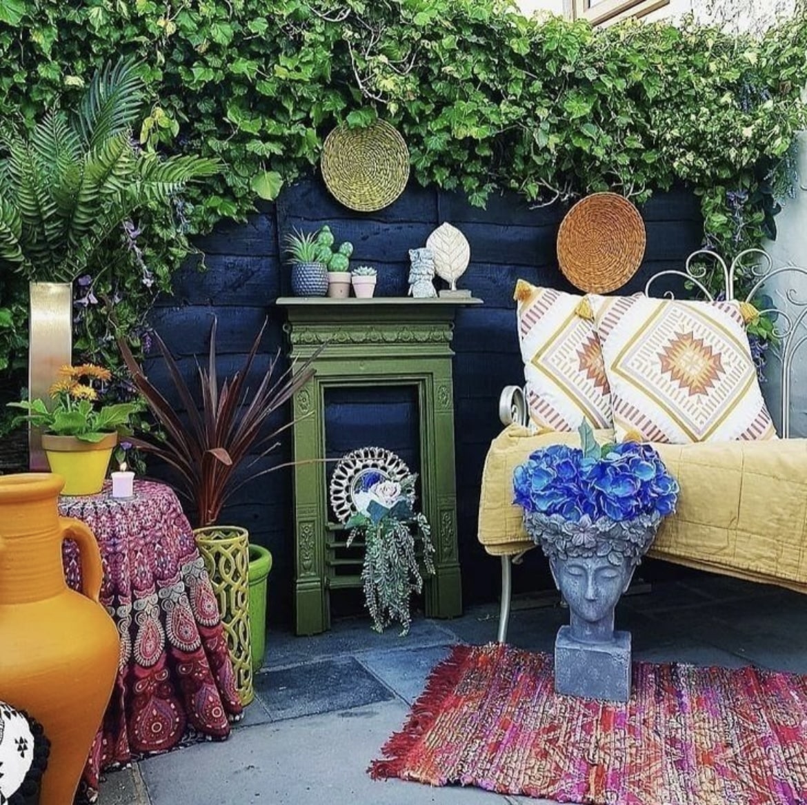 boho garden ideas 12