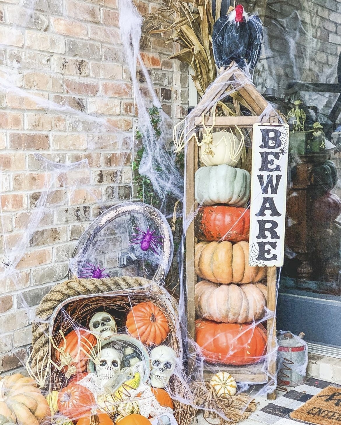 fall porch decor 18