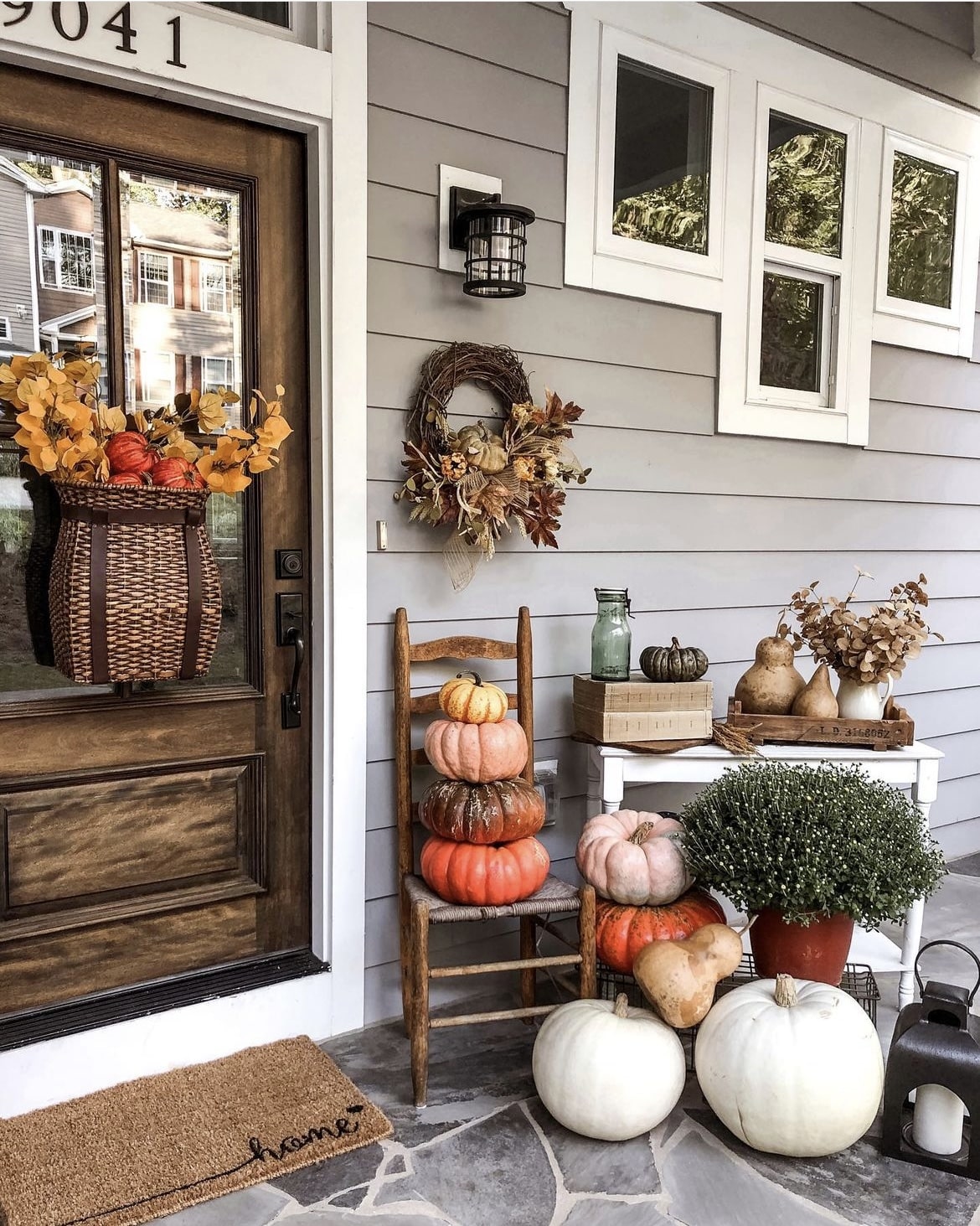 fall porch decor 9