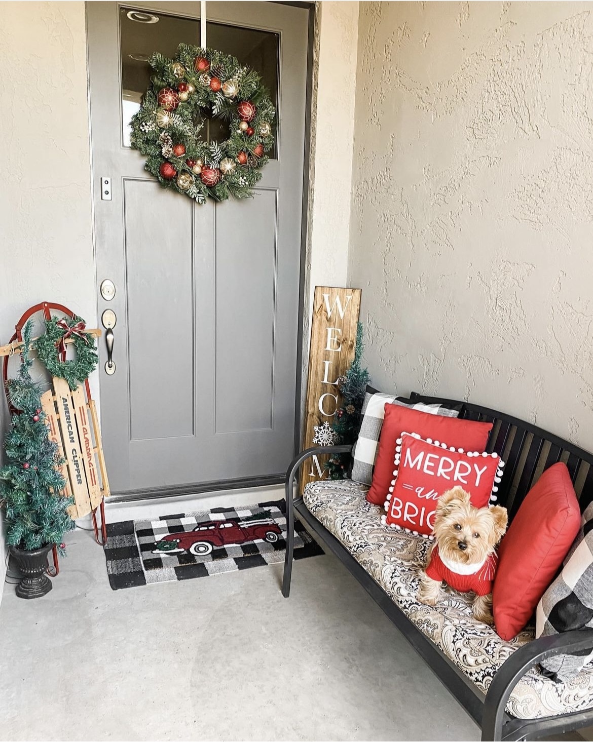 christmas porch 8